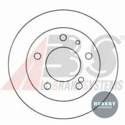 Brake disk rear Citroen CX