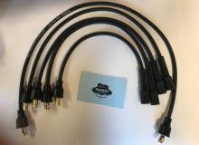 Ignition cable set Fiat 124 Spider