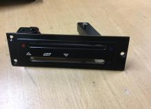 Heatercontroll panel aluminum Opel GTA
