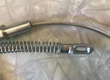Hand brake cable with ring Opel Rekord C Commodore A 522201 Primary tabs
