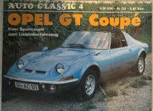 Auto-Classic 4 Opel GT Coupe. German 52 pages