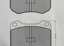 Peugeot 504 505 604 Talbot Tagora 4250.16 4245.11 4245.84  9150971080 36107 FDB142 MBD1108 GDB173