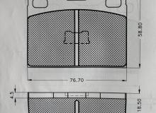 Audi 100 C1 C2 Porsche 924 180225 30193 431698151J 803698151A 803698151K 803698151M 92843169815 FDB123 MDB1102 GDB279