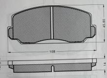 Honda Accord I SJ Civic II Estate 45022-671-672 45022-671-N50 45022-SA3-30092 180229 MDB1119 30092 PA-406AF FDB152 P28002 MDB1119