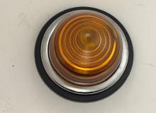 Indicator light with glass lens yellow 933AG