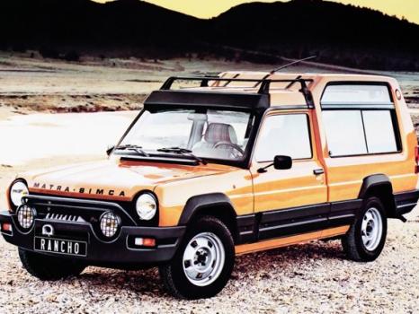 Rancho matra simca talbot