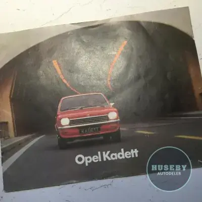 Broschoure Opel Kadett C 1975 16 pages norwegean pricelist