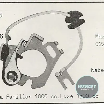 Ignition contact set KS355 Mazda 1000 1500 0221-23-447