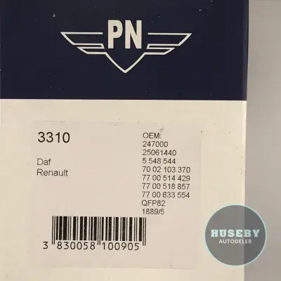  Renault R3, R4, R5, R8, Alpine, DAF 55 66 7700514429