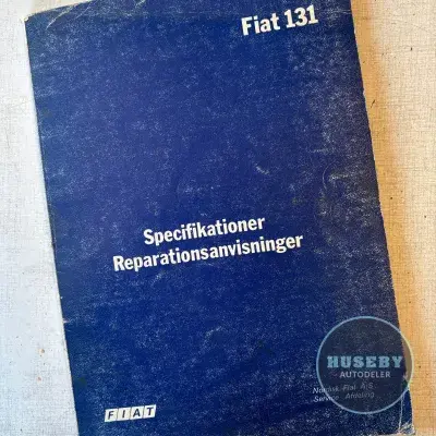 Service and repair manual Fiat 131