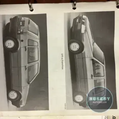 Fiat Uno MKII Verkstedhåndbok Svensk tekst