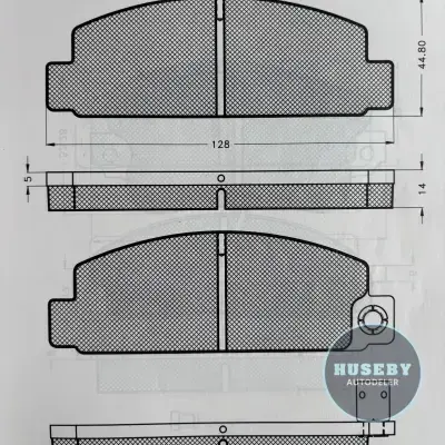 Mazda 929 77- 1243-49-230 180236 80165 GDB196 856 80165 36414