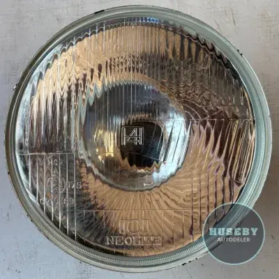 Autopal 7″ (178mm) , Austin Morris Mini H4, LHD, No Pilot, Flat Glass STC1210, LUB314Z, LUB314