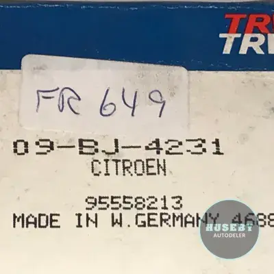 Citroen CX - 1978 5429430, 75529907, 95558212, FR649