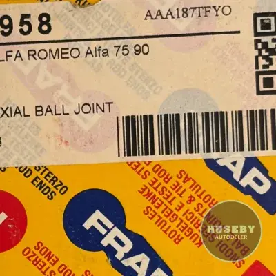 Alfa Romeo 75 90 60734829, 117022300200, 117022300212, FR958