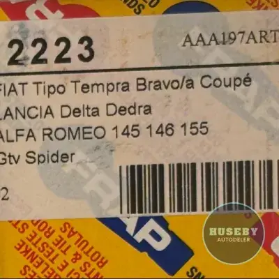 Alfa Romeo 145 146 155 GTV/Spider 916 Fiat Tipo, Tempra Lancia Delta II Dedra 60809242, 60570627, 60807583, 7601647, FR2223
