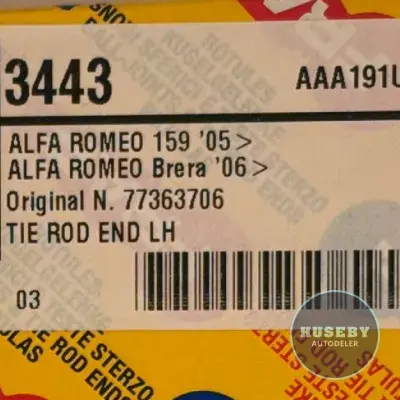 Alfa Romeo 159 Brera Spider 77363706 FR3443