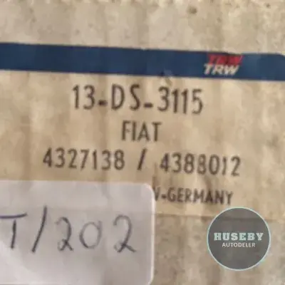 Fiat 132 Argenta 5979799, 4388012, 4327138, FT/202, 13DS3115