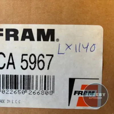 Air Filter Toyota Land Cruiser Ø219/108 h146 CA5967, CA4818, CA376, FA292S, LX1140