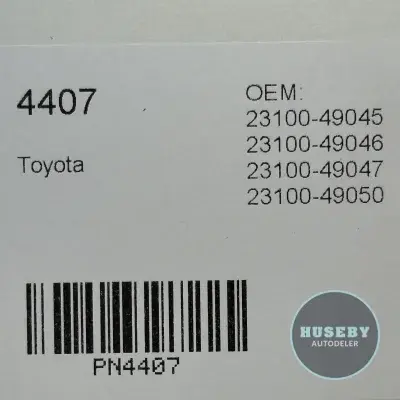 Toyota Hi Ace, Corona 1900, Stout Dyna 23100-49046, 23100-49050, PN4407