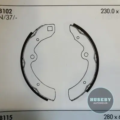 Datsun 240Z 260Z Bluebird 610 44060E4100, 44060E4125, 44060U2000, 44060U2025, 44070E4100, 44070U2000 FDB102